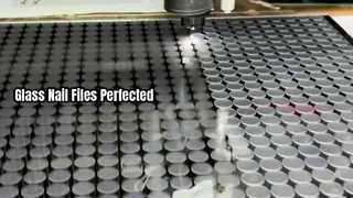 Pilnik do paznokci, cięcie laserowe szkła