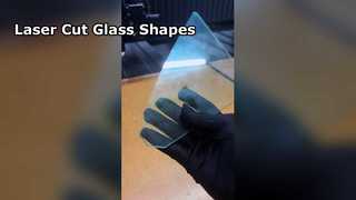 Szkło zielone 4mm F o nieregularnym kształcie