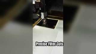 Kwadrat do cięcia laserowego filtra powlekanego o grubości 2 mm