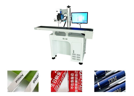 Metal / EVA / PCB / Plastic Raycus Laser Marker , Industrial Laser Marking Machine