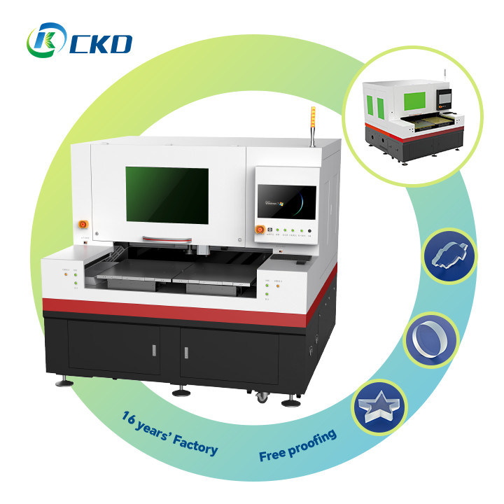Automated Cutting  cnc accuracy ±0.01mm Laser Mirror and Glass Cutting System