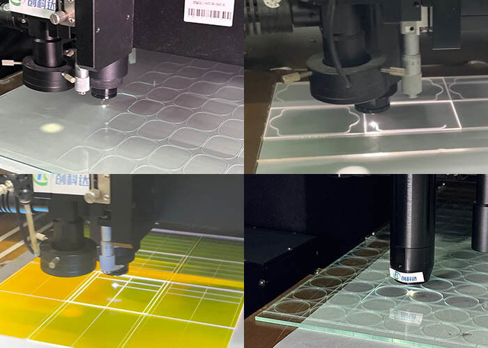 Compact footprint Laser Glass Cutting Machine ideal for integration into existing glass processing lines with limited space